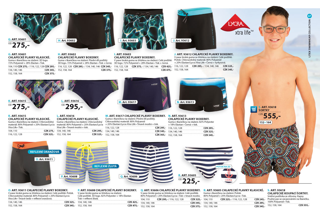 Chlapecké plavky 2025 [strana 67] - katalog LITEX