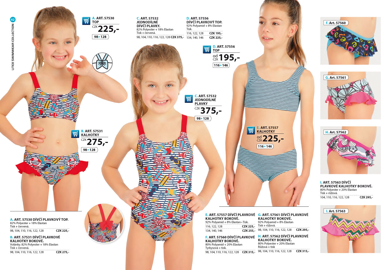 Dívčí plavky 2025 [strana 62] - katalog LITEX