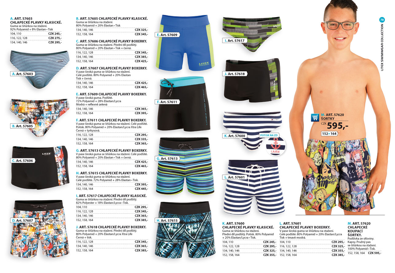 Chlapecké plavky 2025 [strana 78] - katalog LITEX