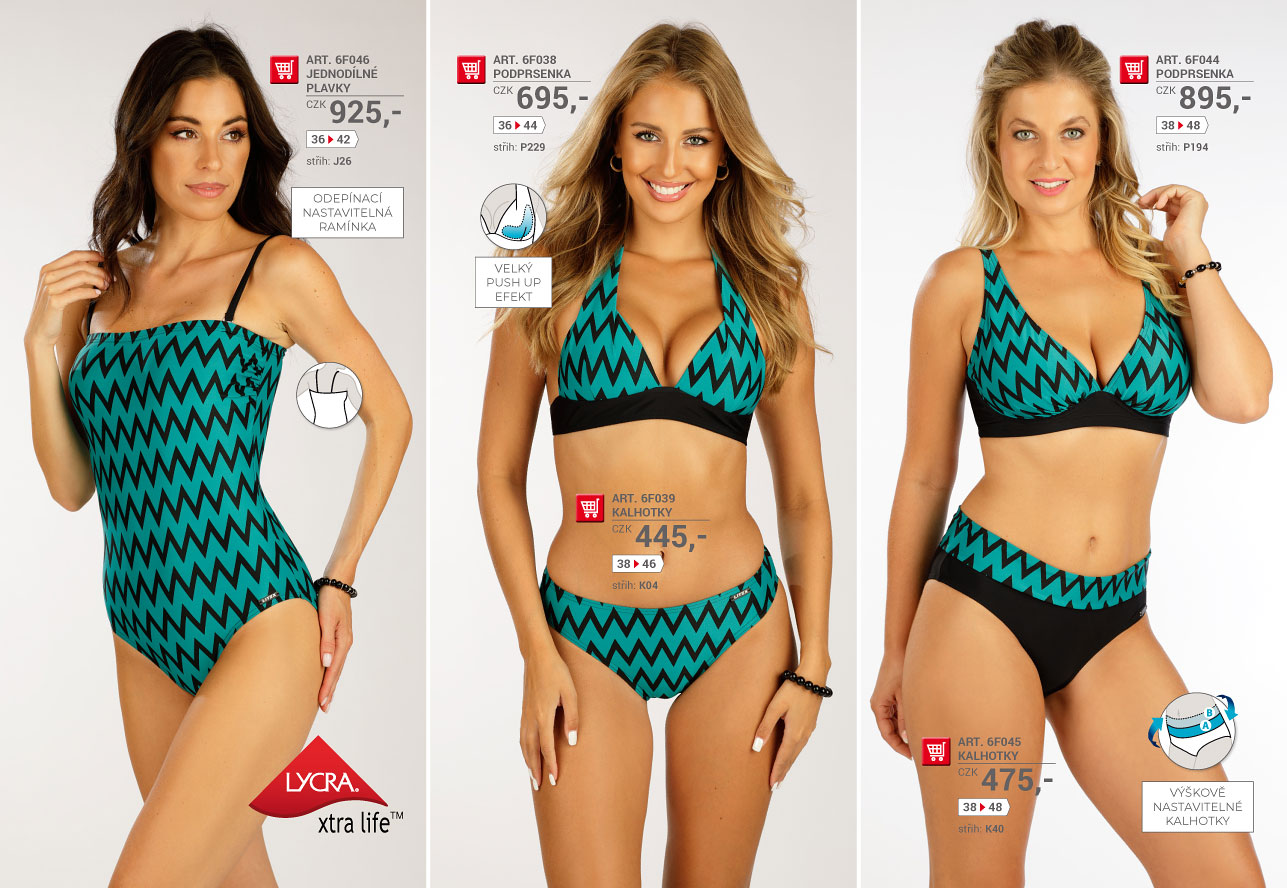 Plavky 2025 - katalog LITEX