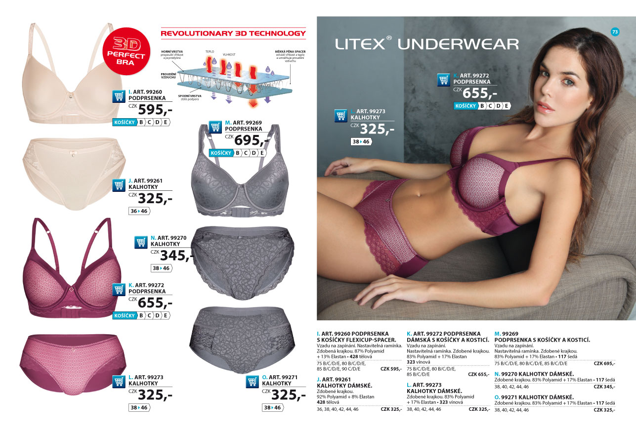 Spodní prádlo 2025 [strana 73] - katalog LITEX