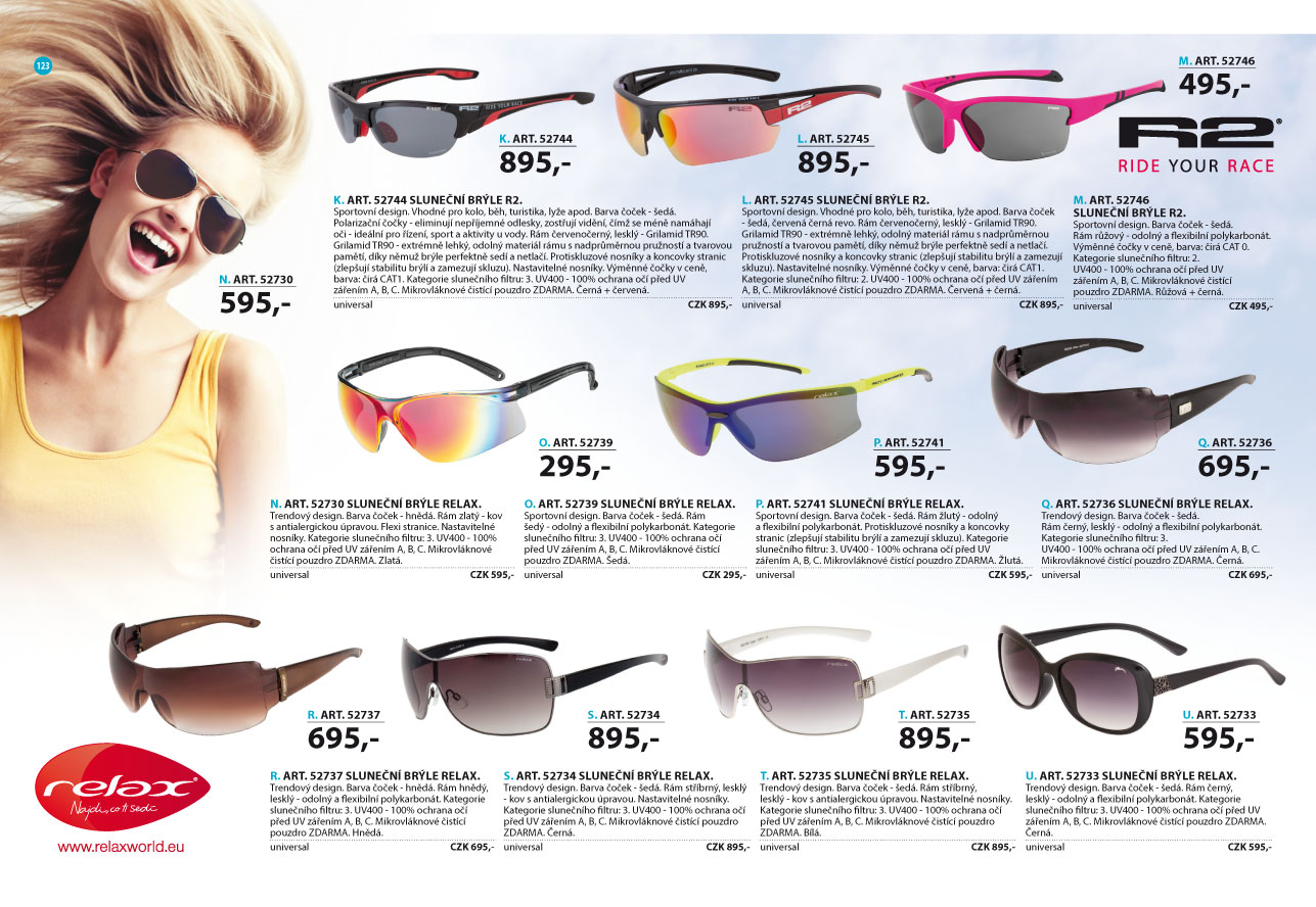 Sluneční brýle 2025 [strana 123] - katalog LITEX