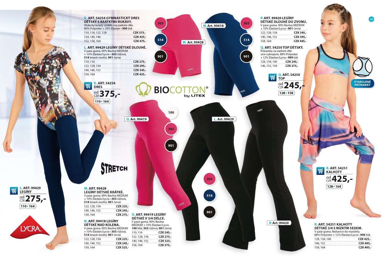 Dětské oblečení 2025 [strana 125] - katalog LITEX