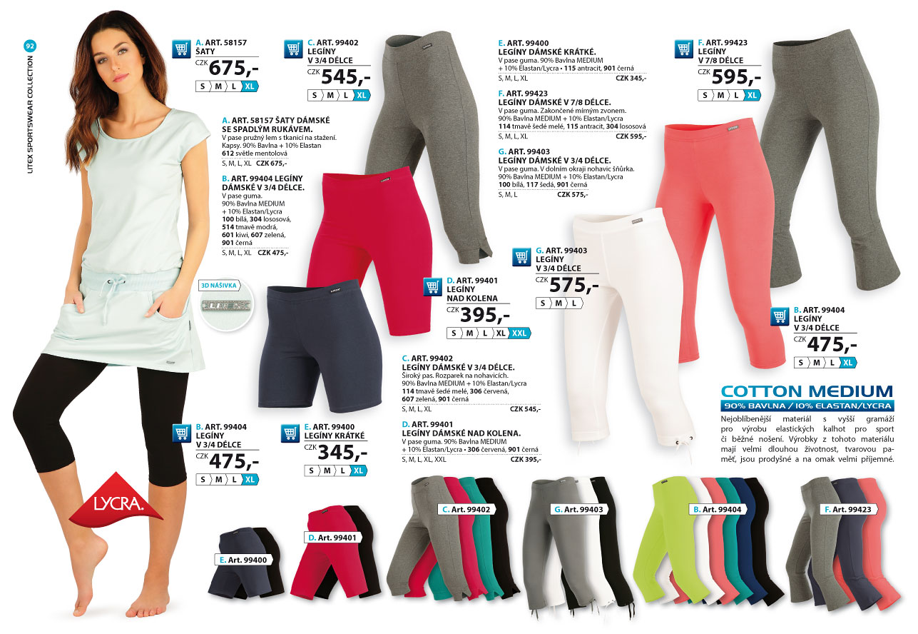 LITEX elastické kalhoty 2025 [strana 92] - katalog LITEX