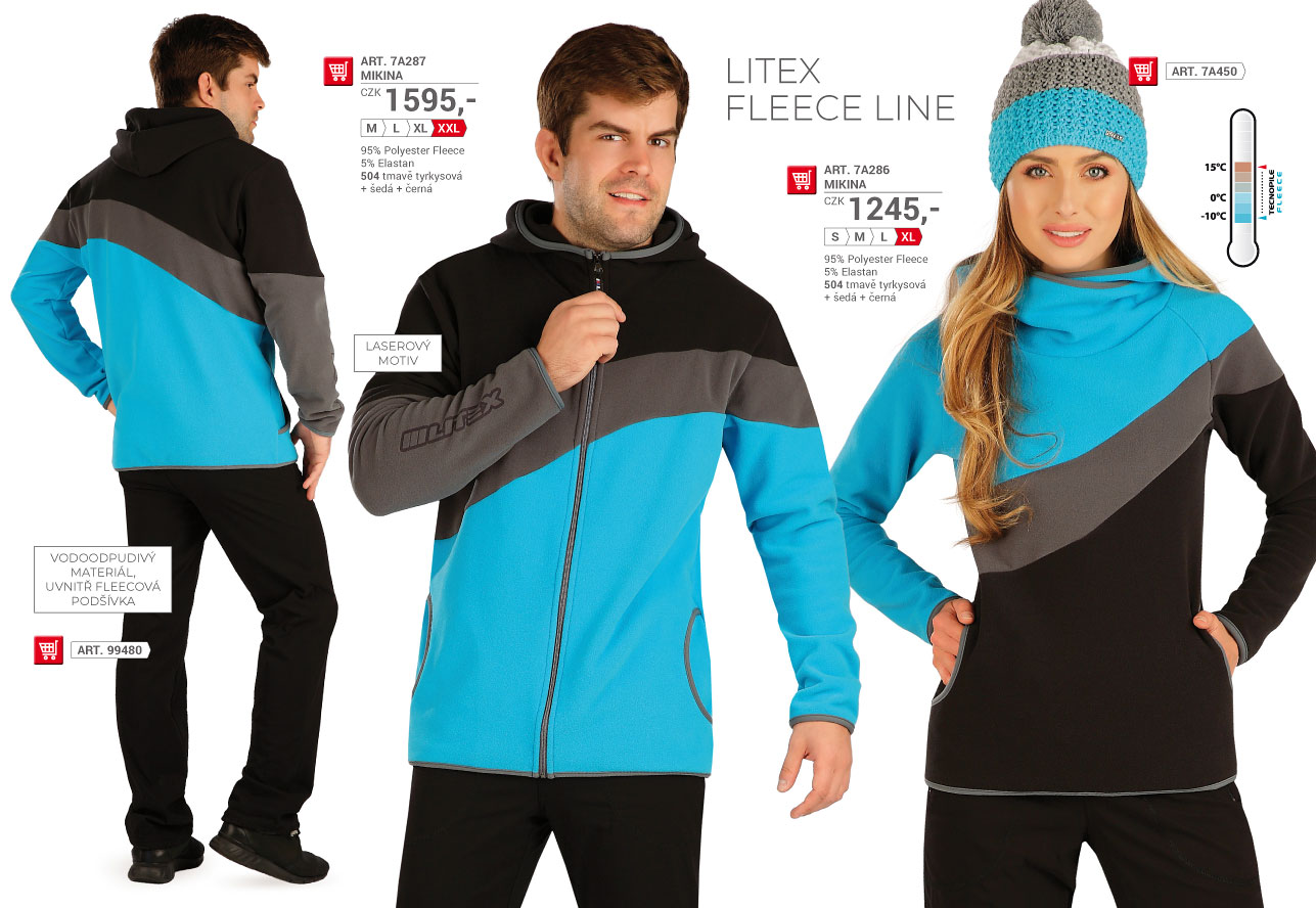 LITEX Fleece Winterproof 2025 [strana 40] - katalog LITEX