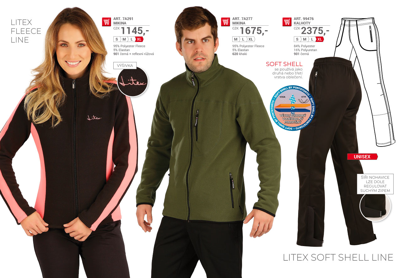 LITEX Fleece Winterproof 2025 [strana 43] - katalog LITEX