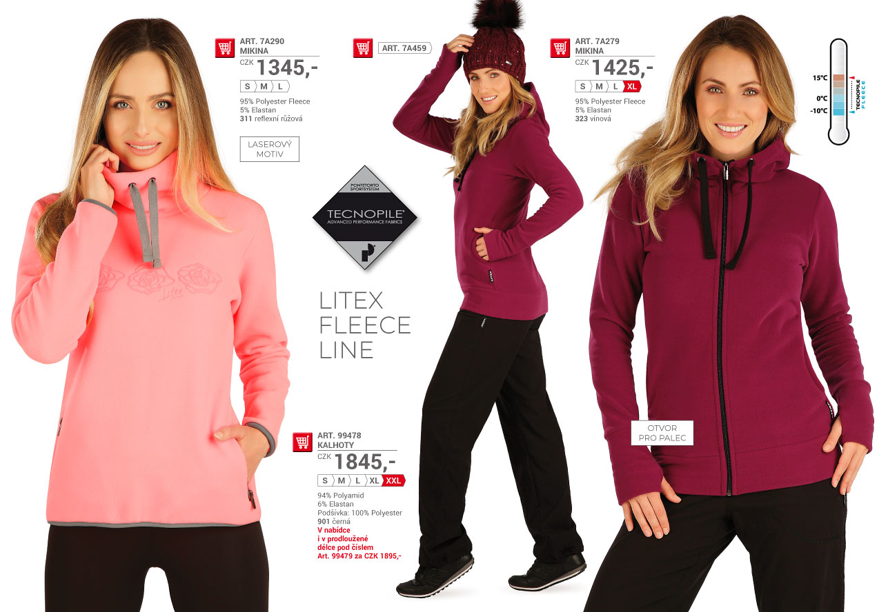 LITEX Fleece Winterproof 2025 [strana 44] - katalog LITEX