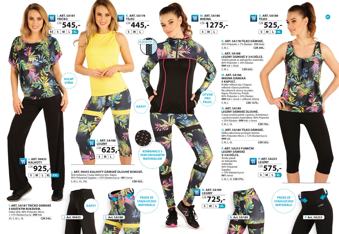 Sportovní oblečení 2024 [strana 81] - katalog LITEX