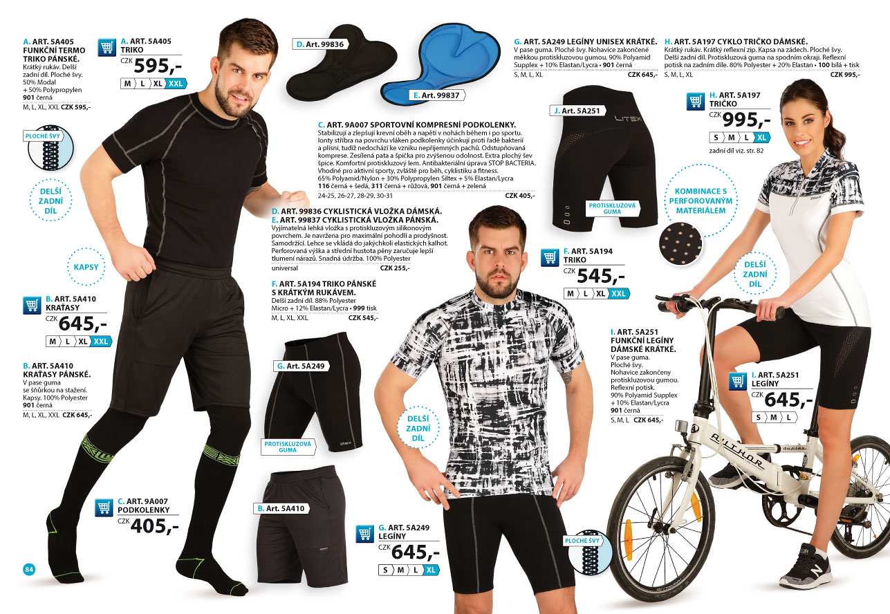 Sportovní oblečení 2025 [strana 84] - katalog LITEX
