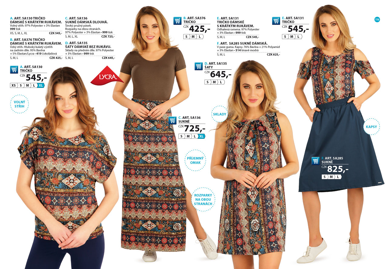 Dámské oblečení 2025 [strana 116] - katalog LITEX