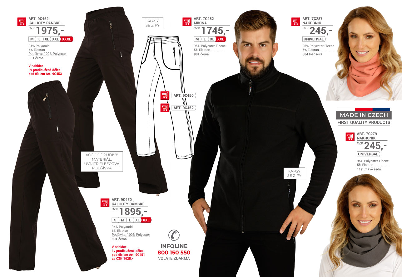 LITEX Fleece Winterproof 2025 [strana 43] - katalog LITEX