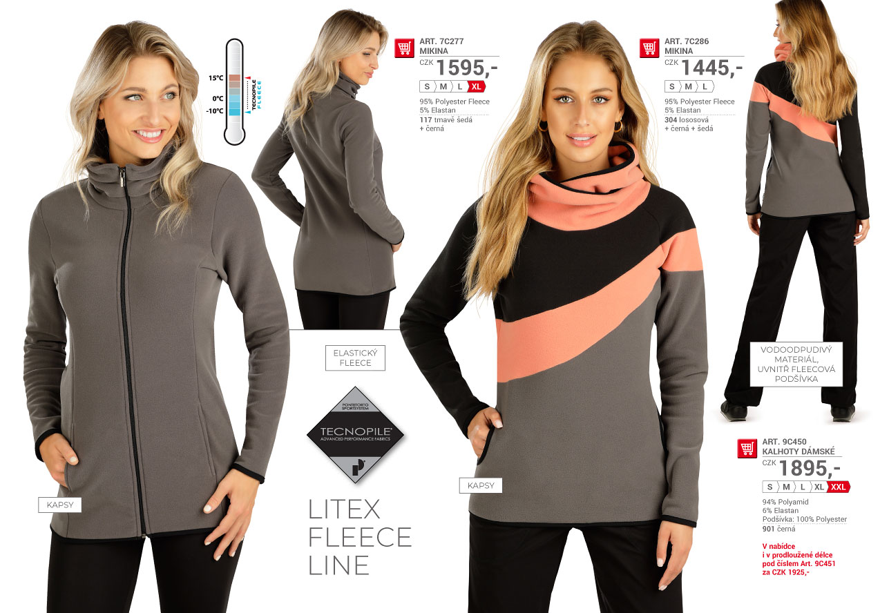 LITEX Fleece Winterproof 2025 [strana 44] - katalog LITEX