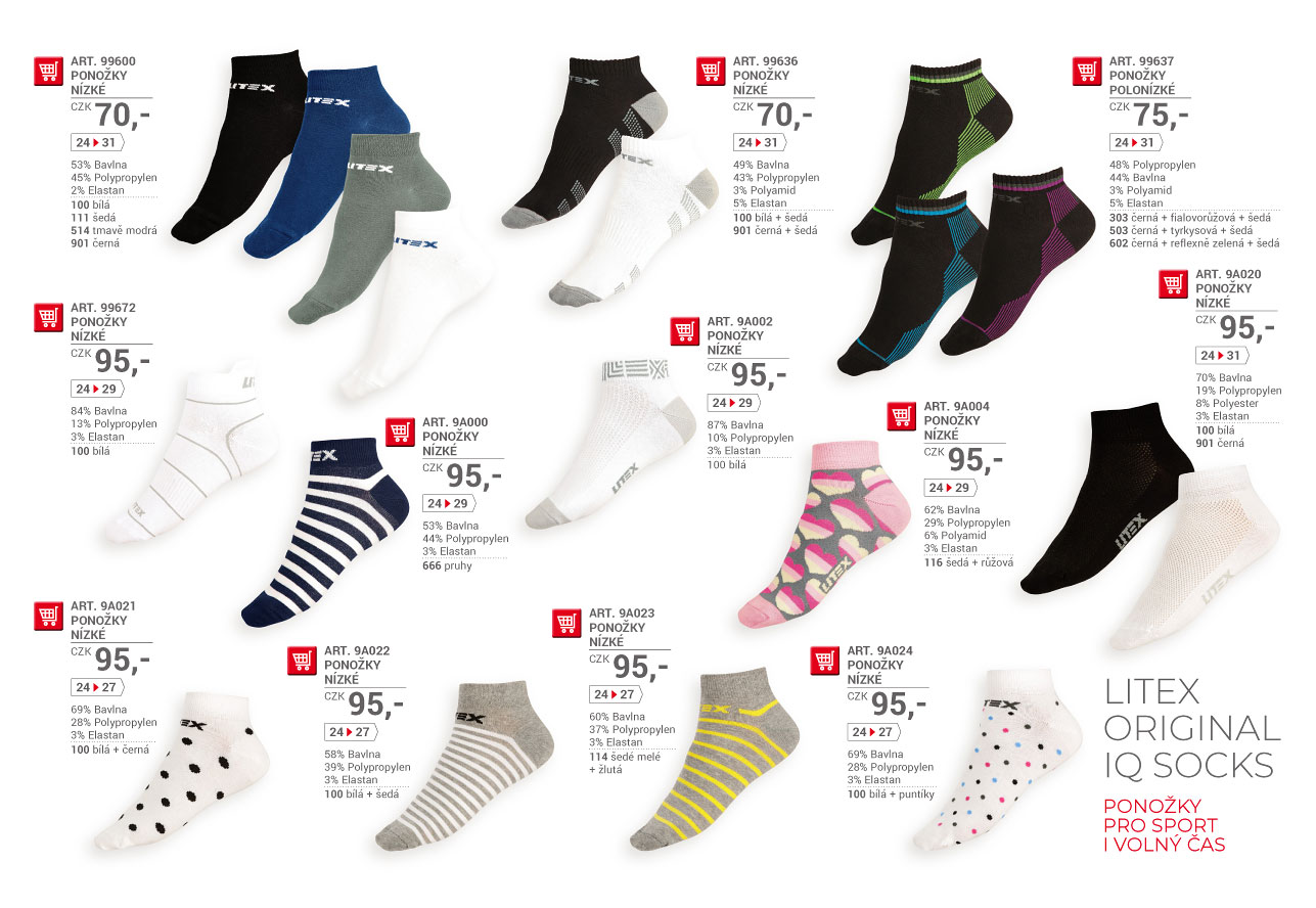 Ponožky 2025 [strana 140] - katalog LITEX
