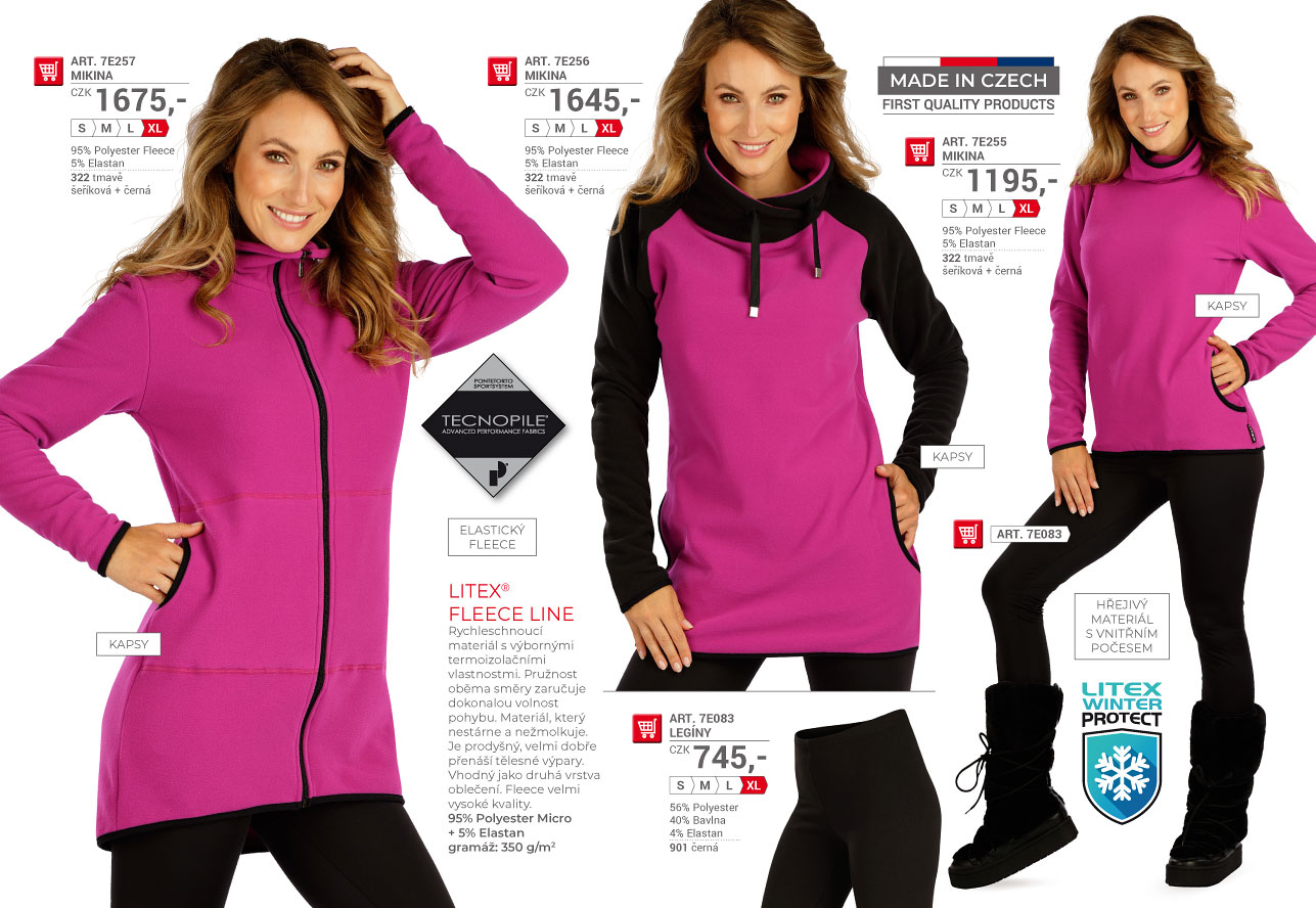 Litex Fleece Winterproof 2025 [strana 63] - katalog LITEX