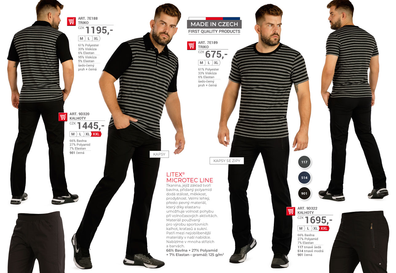 Pánské oblečení 2025 [strana 117] - katalog LITEX
