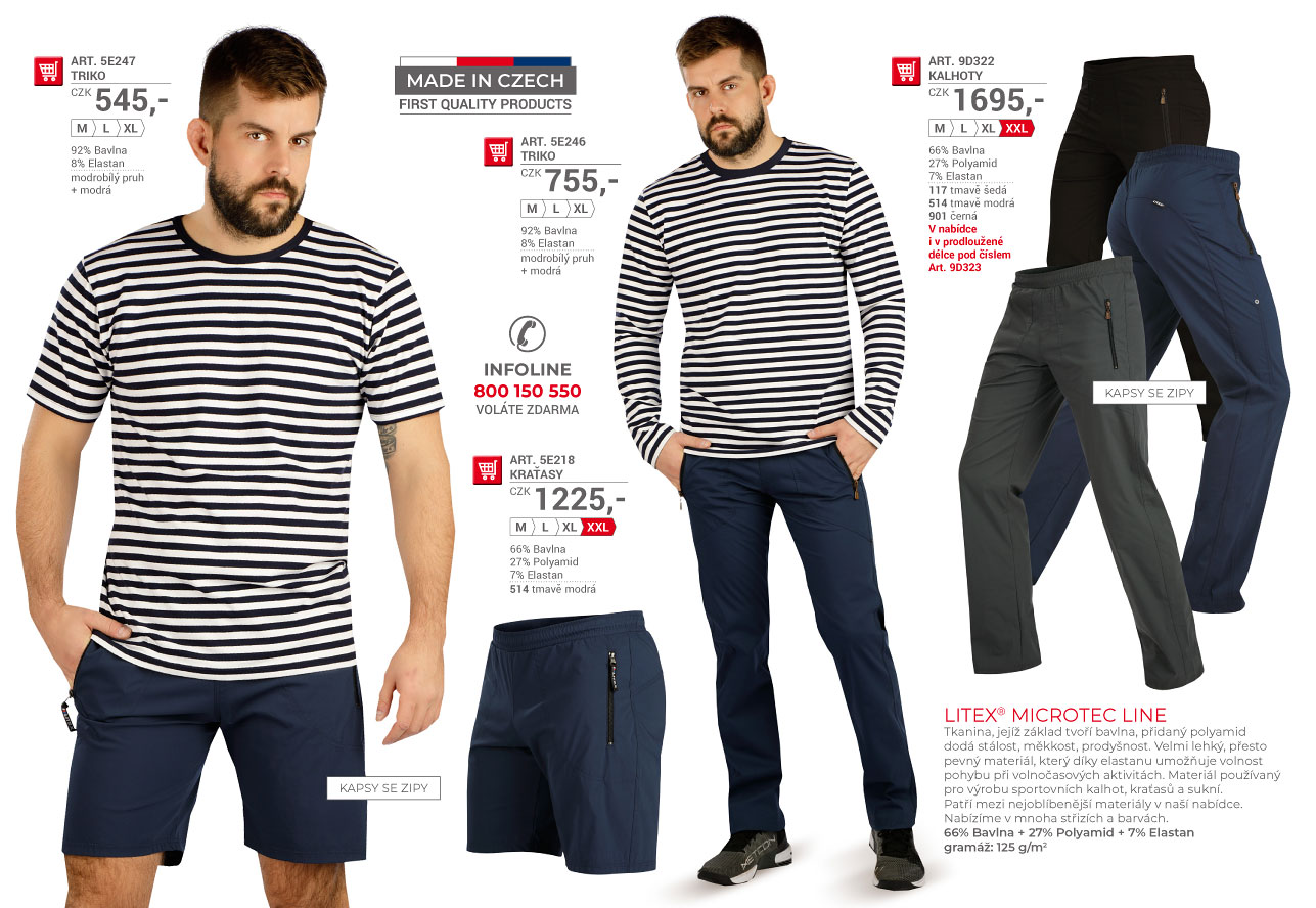 Pánské oblečení 2025 [strana 102] - katalog LITEX