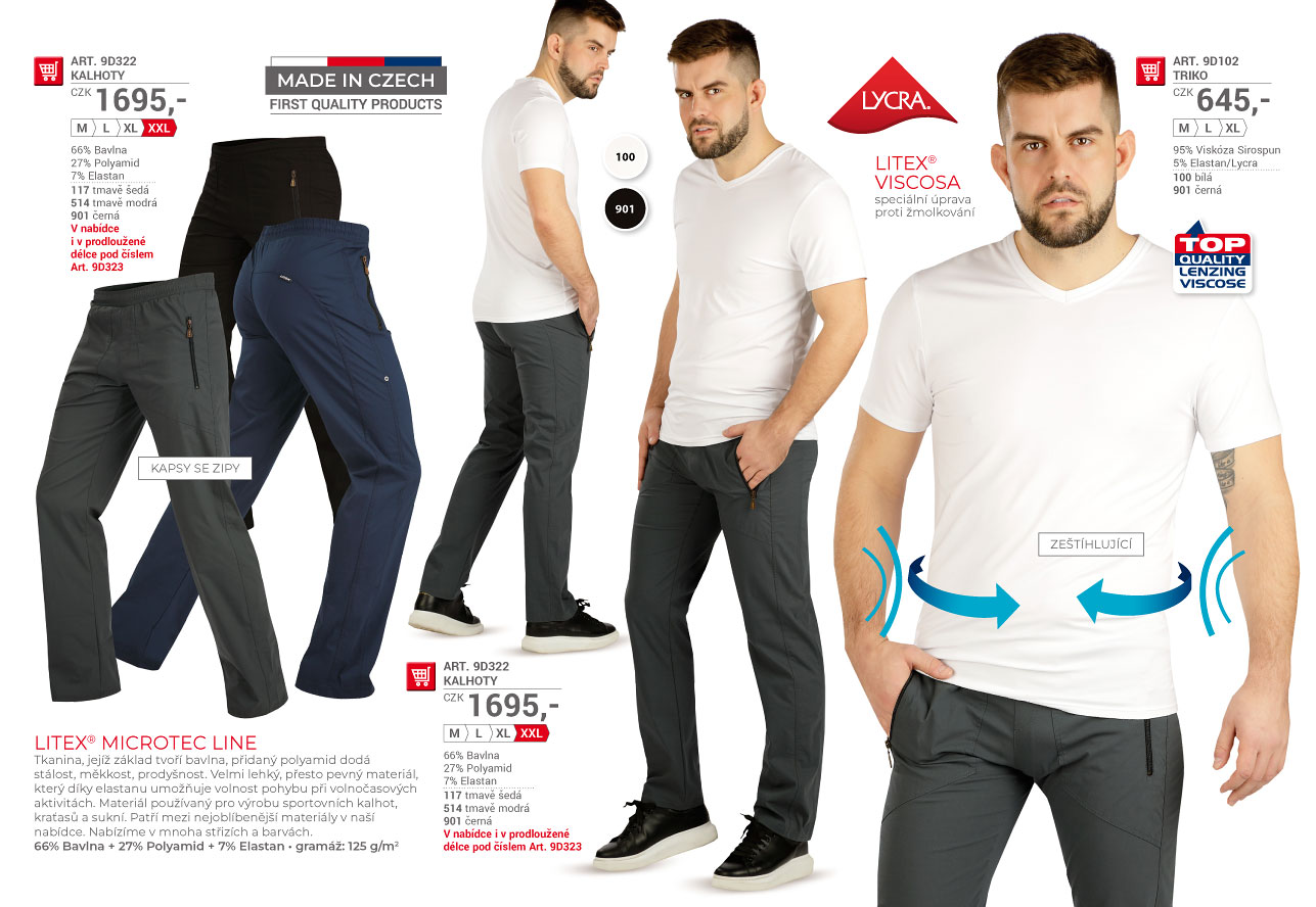 Pánské oblečení 2025 [strana 107] - katalog LITEX