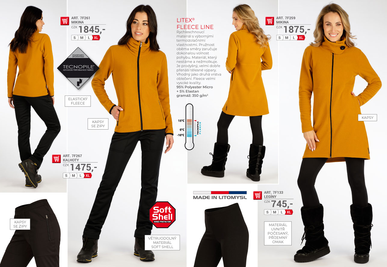 Litex Fleece Winterproof 2025 [strana 68] - katalog LITEX