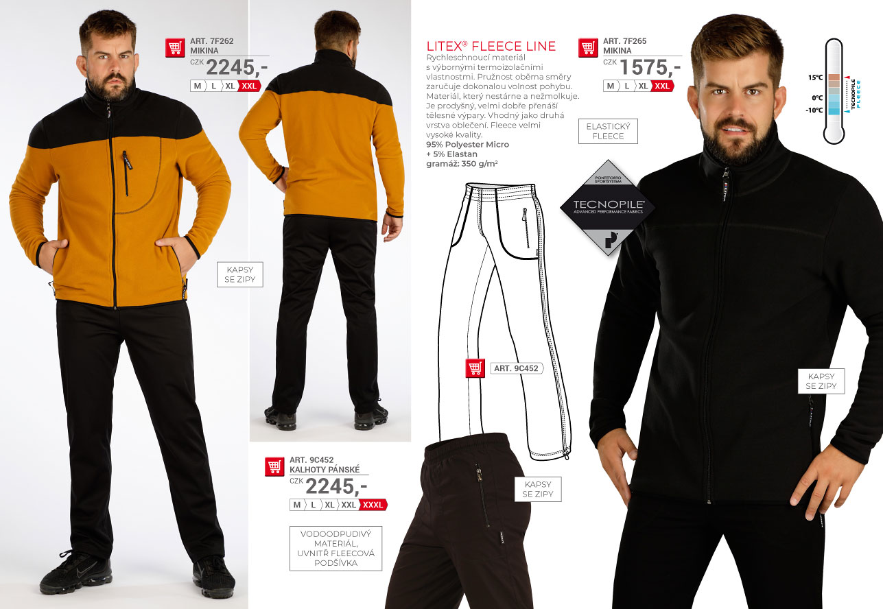 Litex Fleece Winterproof 2025 [strana 70] - katalog LITEX
