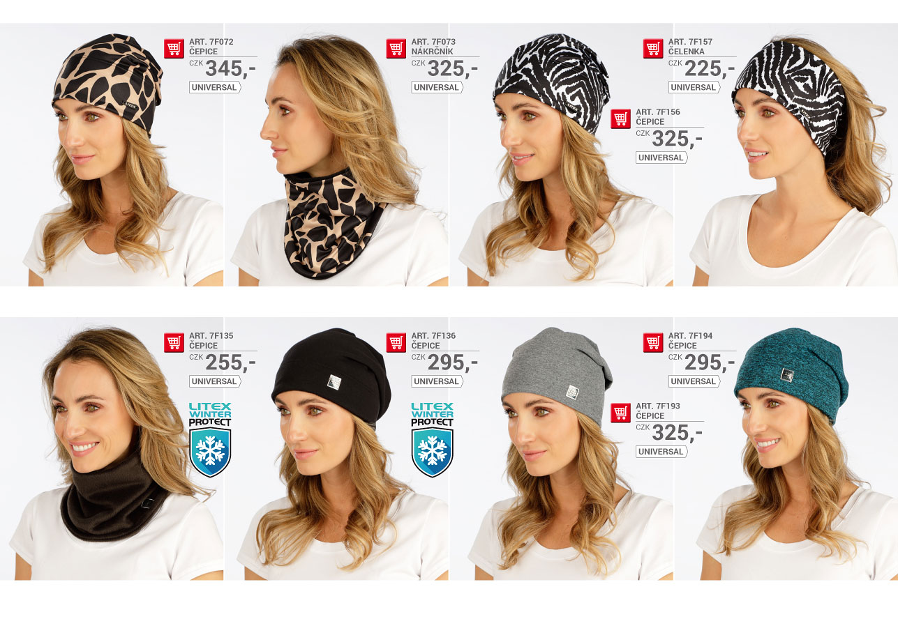 Čepice 2025 [strana 109] - katalog LITEX