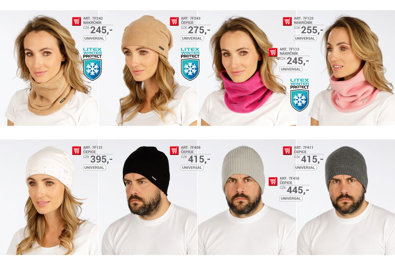 Čepice 2025 [strana 110] - katalog LITEX