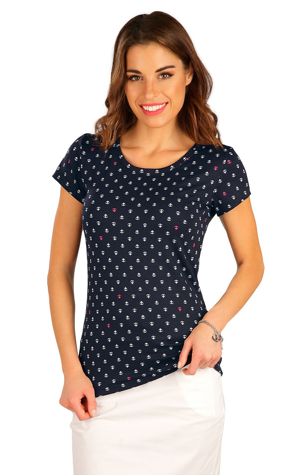 Tričko dámské s krátkým rukávem. 5B005 | Tílka, trička, halenky LITEX
