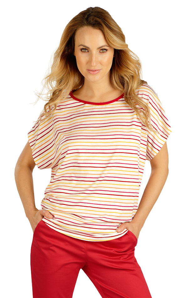 Tričko dámské s krátkým rukávem. 5C027 | Tílka, trička, halenky LITEX