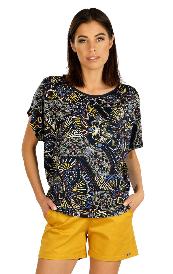Tričko dámské s krátkým rukávem. 5C037 | Tílka, trička, halenky LITEX