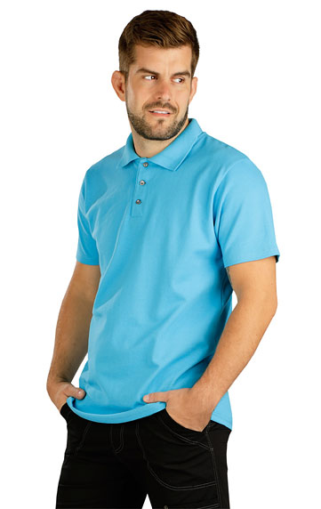 Polo triko pánské s krátkým rukávem.