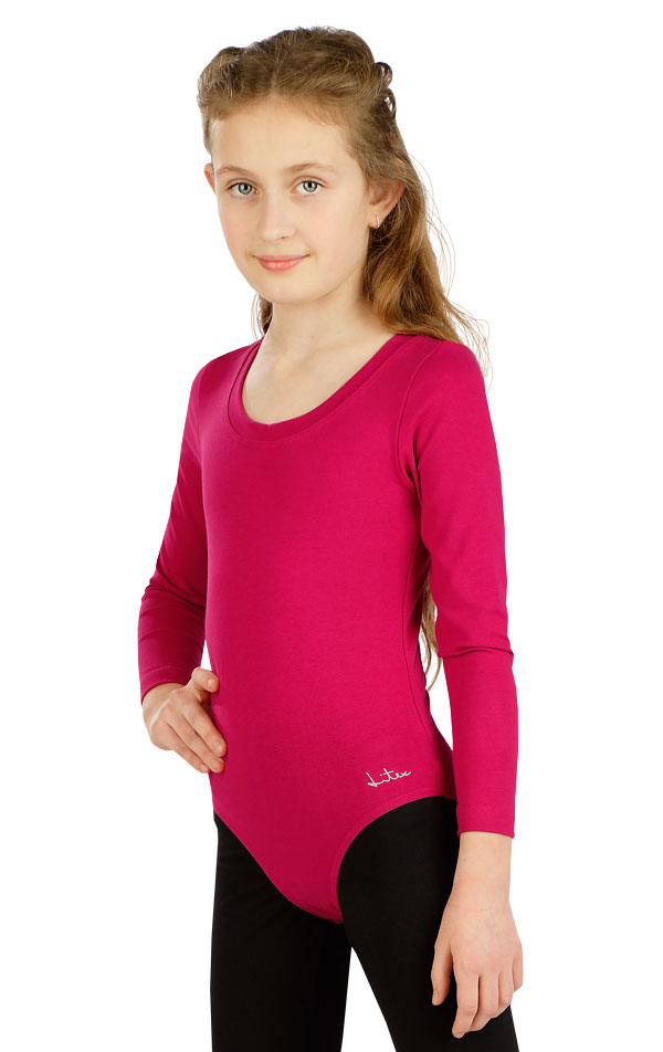 Gymnastický dětský dres s dl. rukávem. 5D239 | DĚTSKÉ OBLEČENÍ LITEX