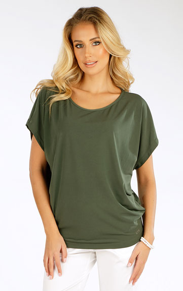 Triko dámské s krátkým rukávem.