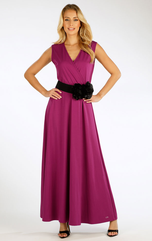 Šaty dámské dlouhé bez rukávu. 5G072 | Šaty, sukně, tuniky LITEX