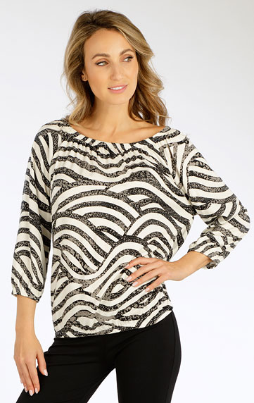 DÁMSKÉ OBLEČENÍ > Halenka s odhalenými rameny. 5G098