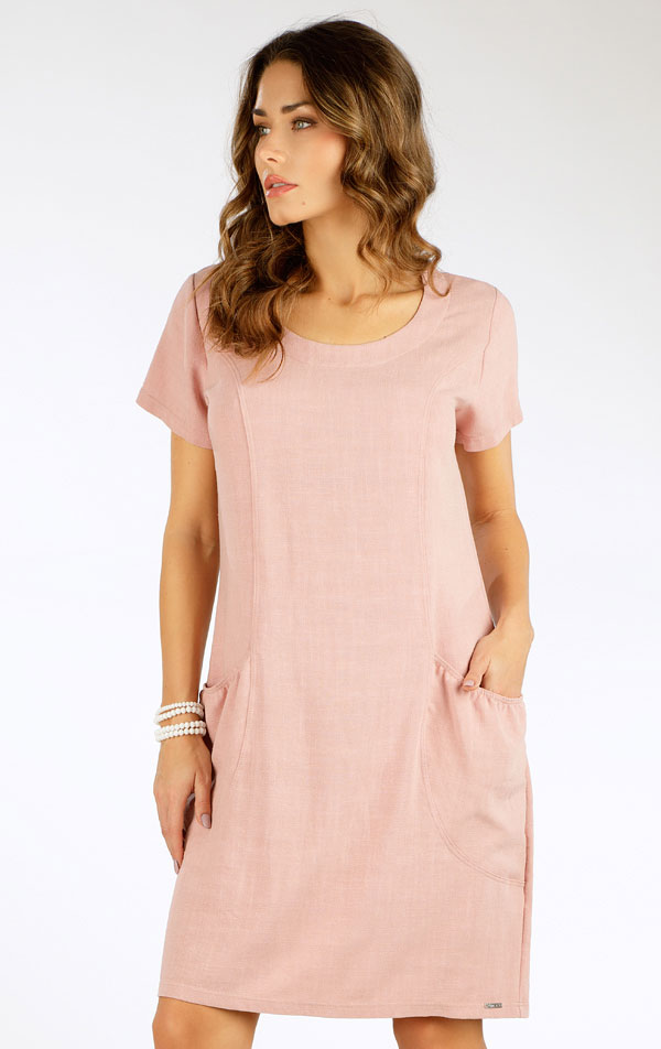 Šaty dámské s krátkým rukávem. 5G131 | Šaty, sukně, tuniky LITEX