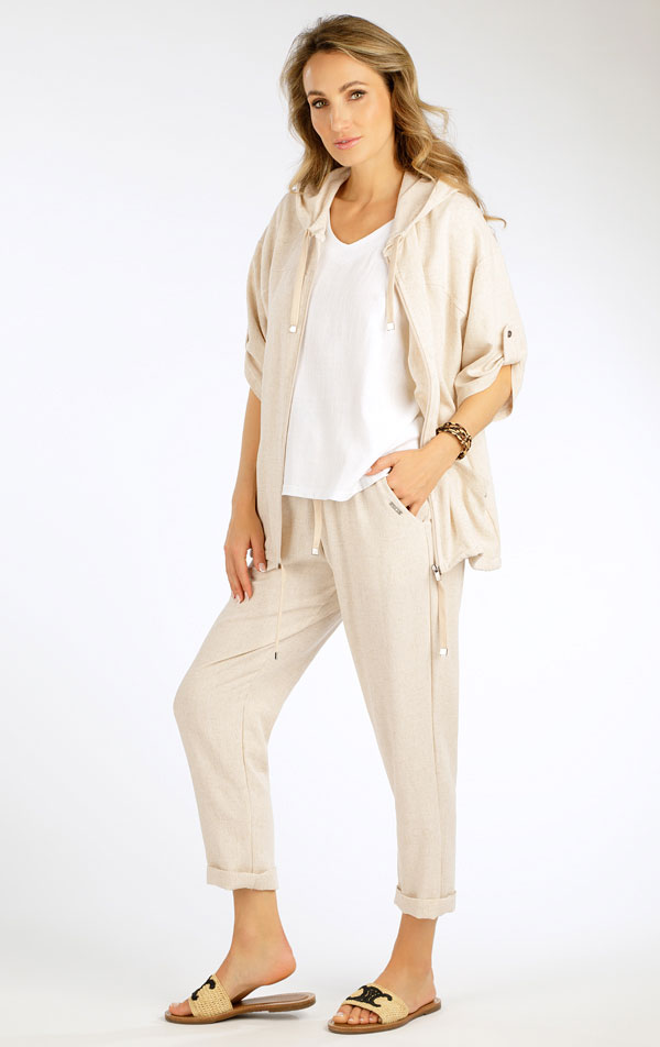 Kalhoty dámské v 7/8 délce. 5G139 | Legíny, kalhoty, kraťasy LITEX