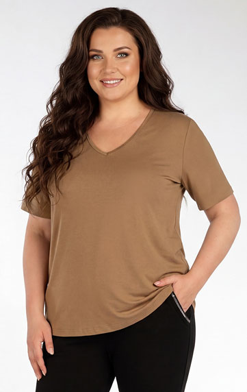 Triko dámské s krátkým rukávem.