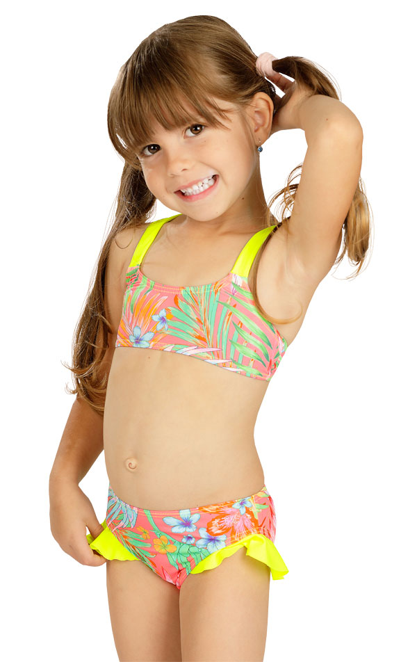 Dívčí plavky kalhotky bokové. 6C395 | Dívčí plavky LITEX