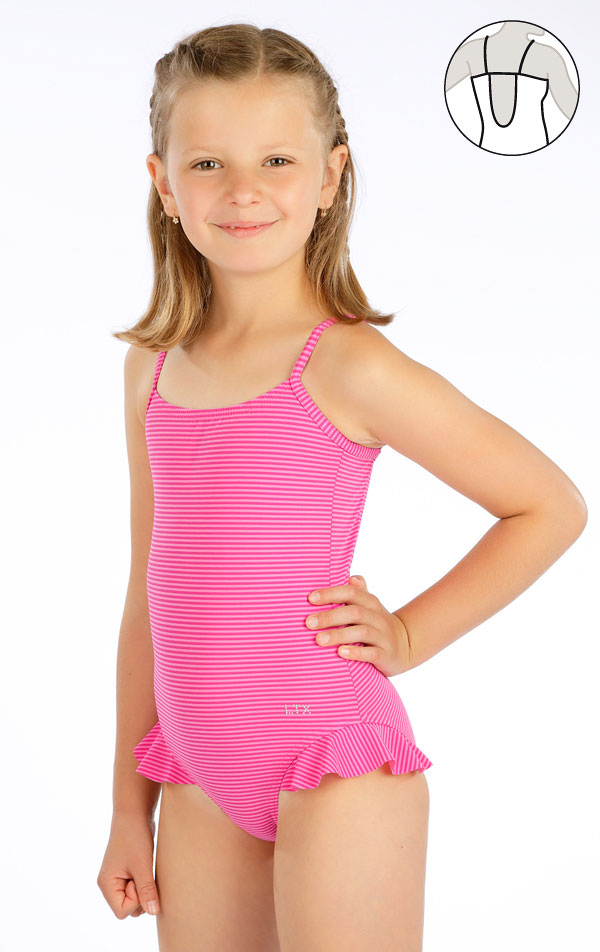 Dívčí plavky jednodílné. 6G436 | Dívčí plavky LITEX