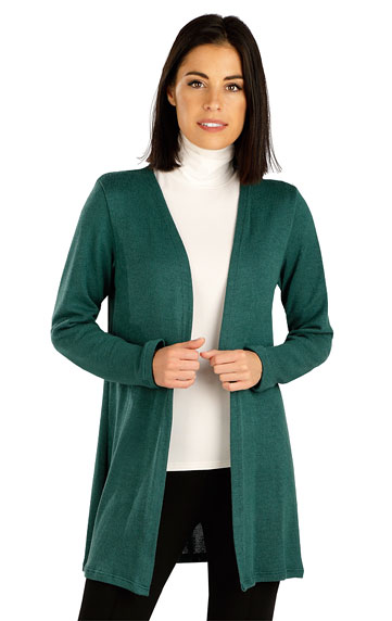 Svetry, cardigany, roláky > Cardigan dámský s dlouhým rukávem. 7C052