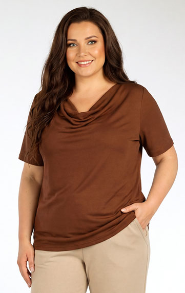 Triko dámské pro plnoštíhlé PLUS SIZE.
