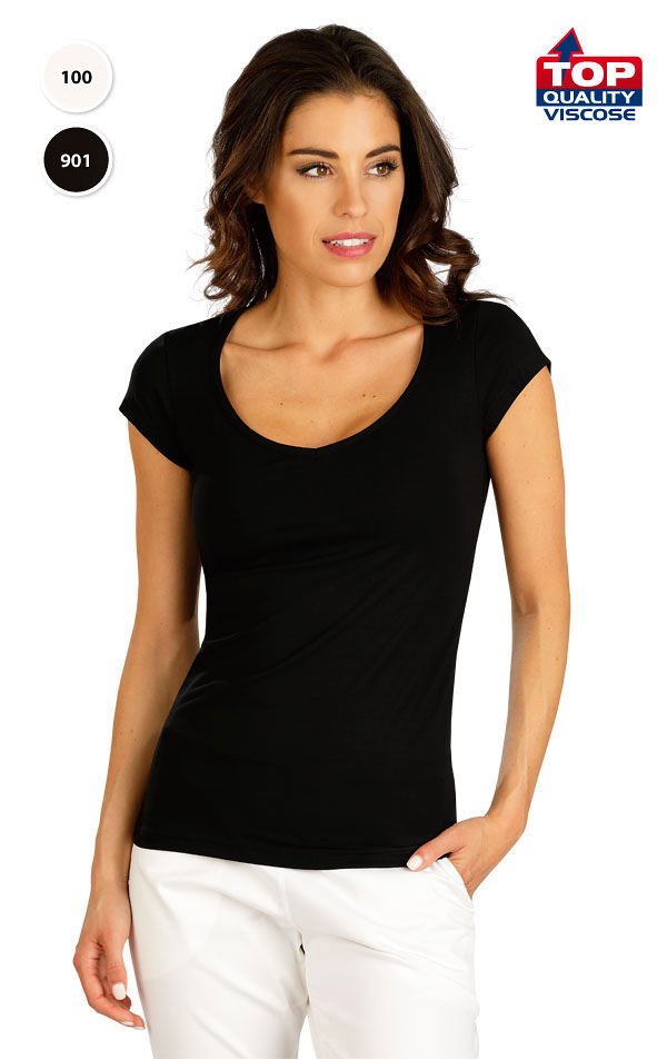 Tričko dámské s krátkým rukávem. 9D107 | Tílka, trička, halenky LITEX