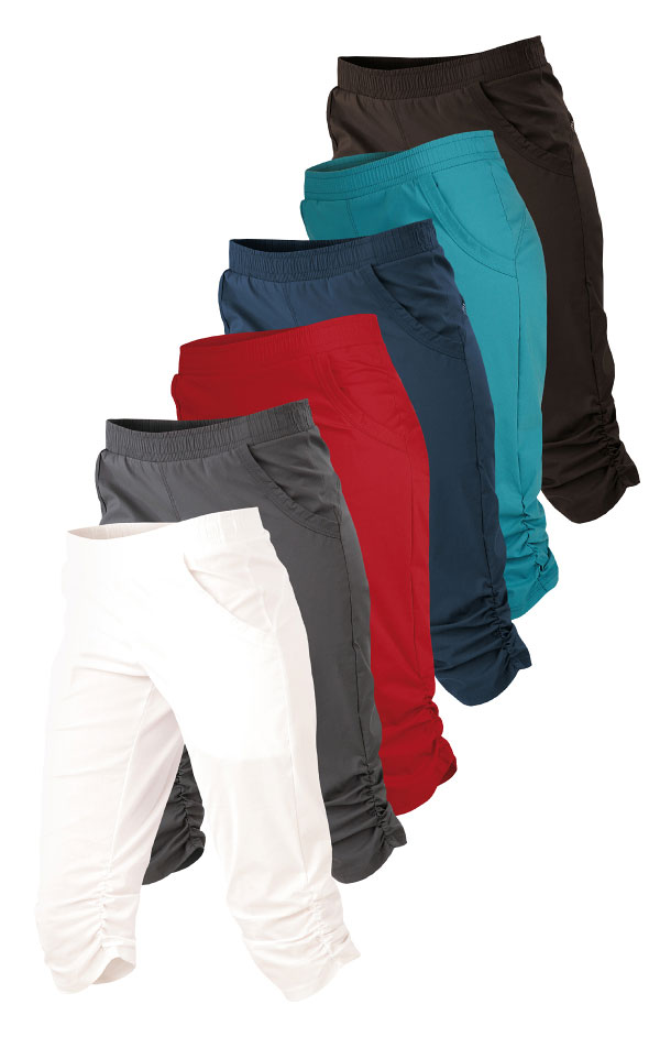 Kalhoty dámské bokové v 3/4 délce. 9D314 | Kalhoty, tepláky, kraťasy LITEX