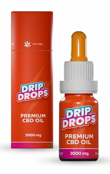 DOPLŇKY > Drip Drops Premium CBD 3000 mg. DD300